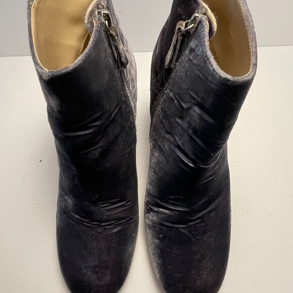 Booties - Zara-Velvet-size 40 - Picture 4 of 5